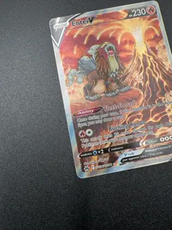 Entei v Gg36/GG70 Crown Zenith Galarian Gallery Holo Ultra Rare Pokemon TCG - Image 5