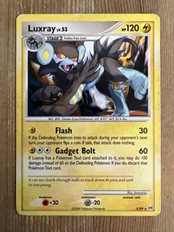 Pokemon Luxray Platinum Arceus Non Holo 5/99 HP Condition - Image 1