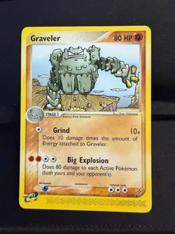 Pokemon Ex Dragon Graveler Uncommon (29/97) NM - Image 1