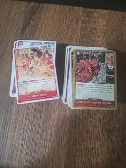 One Piece CCG Bulk Card Lot 200 Cards OP12 - Image 1