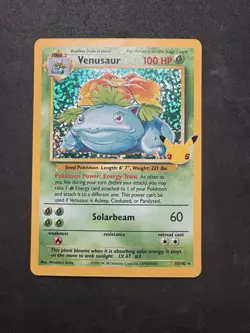 Pokemon TCG Venusaur Classic Collection Holo Rare Card 15/102 NM Condition #2 - Image 1