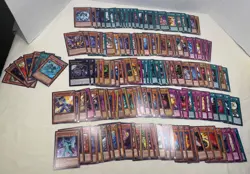 Lot of 175 Unlimited Yu-Gi-Oh Cards w Holo/Foils - GREAT CONDITION Old Sets! - Image 1