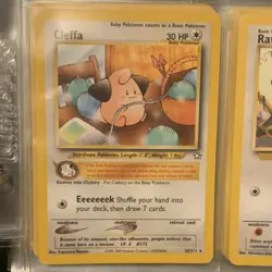 Pokemon Cleffa Neo Genesis 20/111 Rare 30 HP Regular English TCG Card - Image 1