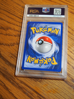 Pokemon 2002 Neo Destiny 1st Edition Miracle Energy holo card, PSA 8 - Image 2