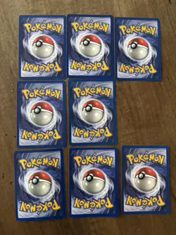 Pokemon 1st Edition Jungle Lot (8 Cards) Vintage WOTC Rhydon Marowak Primeape - Image 2