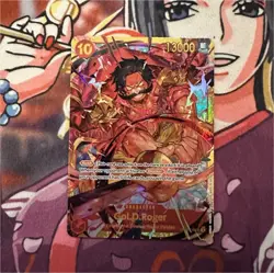 One Piece Card Game Gol D. Roger Character Card OP06-119 10 Cost Foil Rush - Image 1