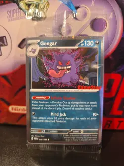 Pokemon Gengar GameStop Promo TCG Card 050/088 English 2026 - New / Sealed - Image 1