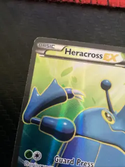 MP Heracross EX (105 Full Art) 105/111 XY - Furious Fists Holo Pokemon Card - Image 2