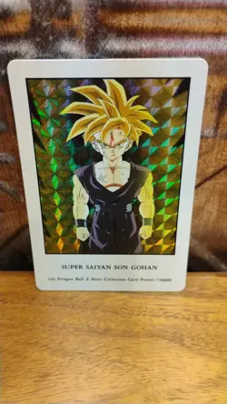 DRAGON BALL Z Super Saiyan Son GOHAN 143 DBZ Hero Collection Foil Trading Card - Image 1