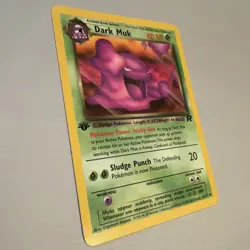 1st Edition Dark Muk 41/82 - Team Rocket - Pokemon Card - Near Mint (NM) - Image 1