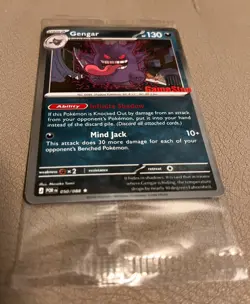 Pokemon Gengar GameStop Promo TCG Card 050/088 English 2026 - New / Sealed - Image 3