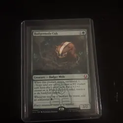 Badgermole Cub MTG Avatar The Last Airbender Mythic Card NM/M Never Played - Image 1