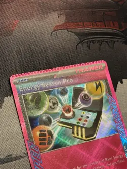 Energy Search Pro 176/191 Sv08: Surging Sparks Holo CRIMP ERROR CARD - Image 3