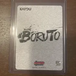 KAYOU Naruto Card NREA01-AR-009L4 Uzumaki Boruto South east Asia English - Image 2