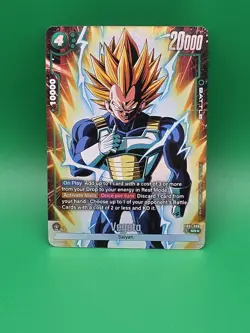 Dragon Ball Super Card Game Fusion World Vegeta FB01-096 (Alternate Art) - Image 2