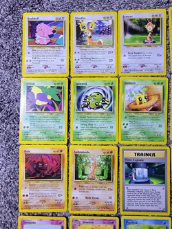 Vintage WOTC 63 Bulk Pokemon Card Lot WOTC Neo Gym Base Fossil - Image 3