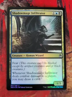 MTG Card: Shadowmage Infiltrator (Masters 25) FOIL - Image 1