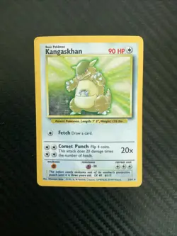 Kangaskhan Jungle 5/64 - Unlimited Holo Rare Card - Pokemon Card TCG - MP - Image 1