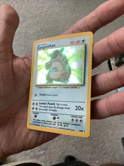 Kangaskhan Jungle 5/64 - Unlimited Holo Rare Card - Pokemon Card TCG - MP - Image 5