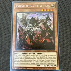 Blazing Cartesia, the Virtuous MP23-EN162 Prismatic Secret Rare Yu-Gi-Oh! - Image 1