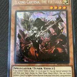 Blazing Cartesia, the Virtuous MP23-EN162 Prismatic Secret Rare Yu-Gi-Oh! - Image 3
