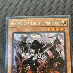 Blazing Cartesia, the Virtuous MP23-EN162 Prismatic Secret Rare Yu-Gi-Oh! - Image 4