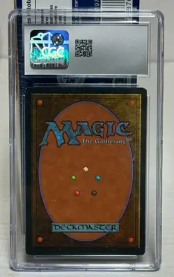 Magic the Gathering MTG Revised Wheel of Fortune Rare 1994 CGC Graded 7.5 NM+ - Image 4