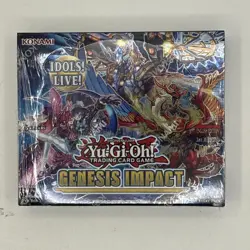Genesis Impact Booster Box of 24 Packs Yu-Gi-Oh! TCG GEIM 1st Ed English Sealed - Image 1