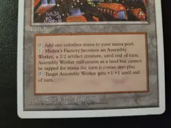 MTG Mishra's Factory Fourth Edition 4ED LP Reserved List Land MTG - Image 3