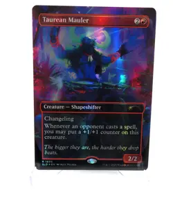 Taurean Mauler Foil Borderless Everyone's Invited Secret Lair SLD NM/ M - Image 1