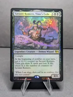 Savanti Romero, Time's Exile Teenage Mutant Ninja Turtles Foil - Image 1