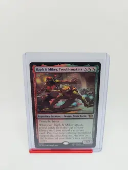 MTG Teenage Mutant Ninja Turtles - Raph & Mikey Troublemakers #167 - Foil - Image 1