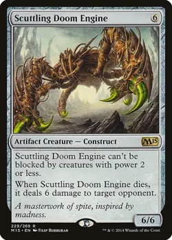 MTG Scuttling Doom Engine ** Magic 2015 ** English (LP) - Image 1