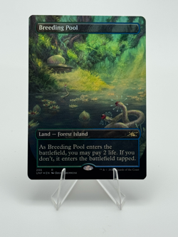 Breeding Pool (Borderless) Unfinity Foil 286 MTG - NM - Image 1