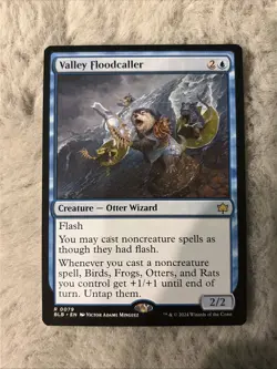 Valley Floodcaller Bloomburrow Regular - Image 1