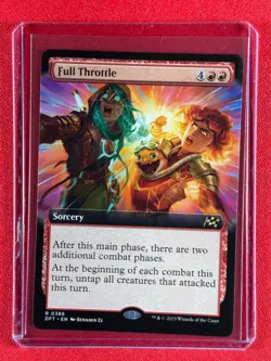 2025 MTG Full Throttle (Extended Art) Aetherdrift Regular #386 - Image 1