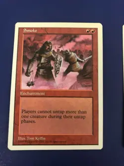 Magic The Gathering Smoke x2 5th Edition CCG MTG Vintage Red - Image 2