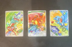 Pokemon TCG First Partner Illustration Collection Series 1 Kanto 037 038 039 - Image 1
