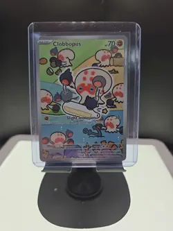 Pokemon TCG Clobbopus Holo Illustration Rare Card 207/191SV08 Surging Sparks - Image 1
