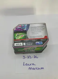 POKEMON PARADOX CLASH IRON LEAVES EX TIN~NEW FACTORY SEALED~FREE SHIPPING - Image 2