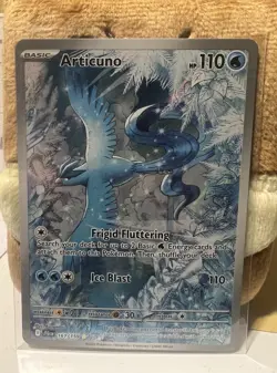 Pokemon TCG Articuno Journey Together 161/159 Near Mint Condition - Image 1