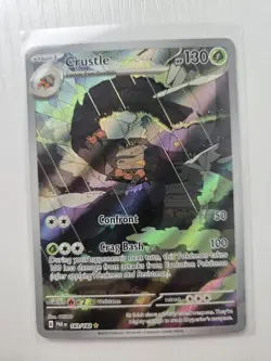 Crustle 183/182 Sv04: Paradox Rift Holo Illustration Rare Pokemon TCG - Image 1