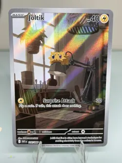 Pokemon TCG White Flare Joltik 116/086 and Galvantula 117/086 Full Art English - Image 2