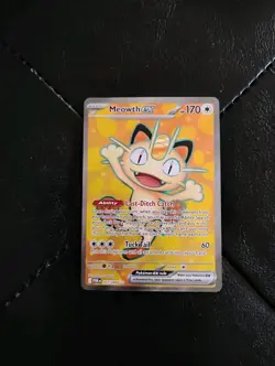 Pokemon Meowth Ex Ultra Rare 107/88 NM Perfect Order - Image 1