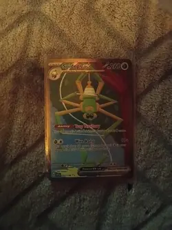 Pokemon TCG Spidops ex Scarlet & Violet Base Set 243/198 Illustration Rare NM - Image 1