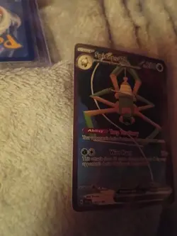 Pokemon TCG Spidops ex Scarlet & Violet Base Set 243/198 Illustration Rare NM - Image 3