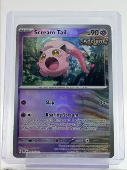 SCREAM TAIL 2025 POKEMON PRISMATIC EVOLUTIONS MASTERBALL 042/131 Q3384 - Image 1