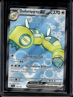 2025 Pokemon Journey Together Dudunsparce ex #178/159 - Image 1