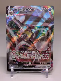 Melmetal VMAX 048/78 White Star Rare Rainbow Holo Pokemon Go 2022 NM - Image 1