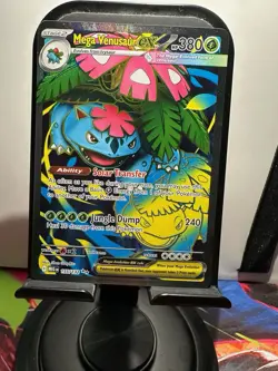 Mega Venusaur ex 155/132 Pokemon Mega Evolution Ultra Rare Near Mint - Image 1
